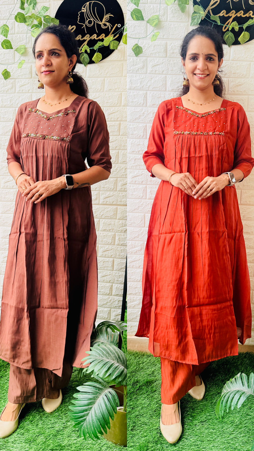 Party Wear Mul Chandheri Cord Set RG952