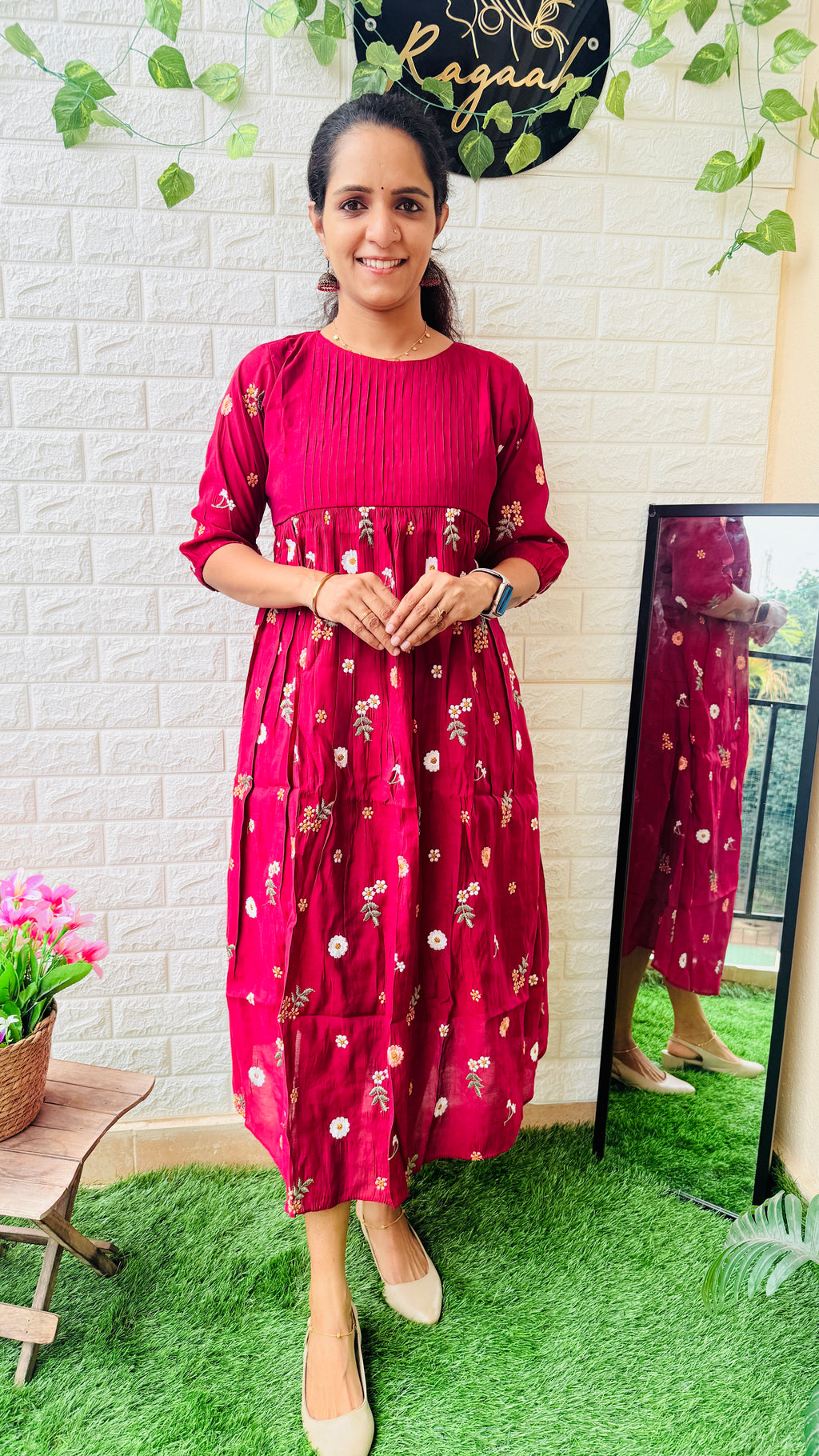 MulChandheri Frock RG950