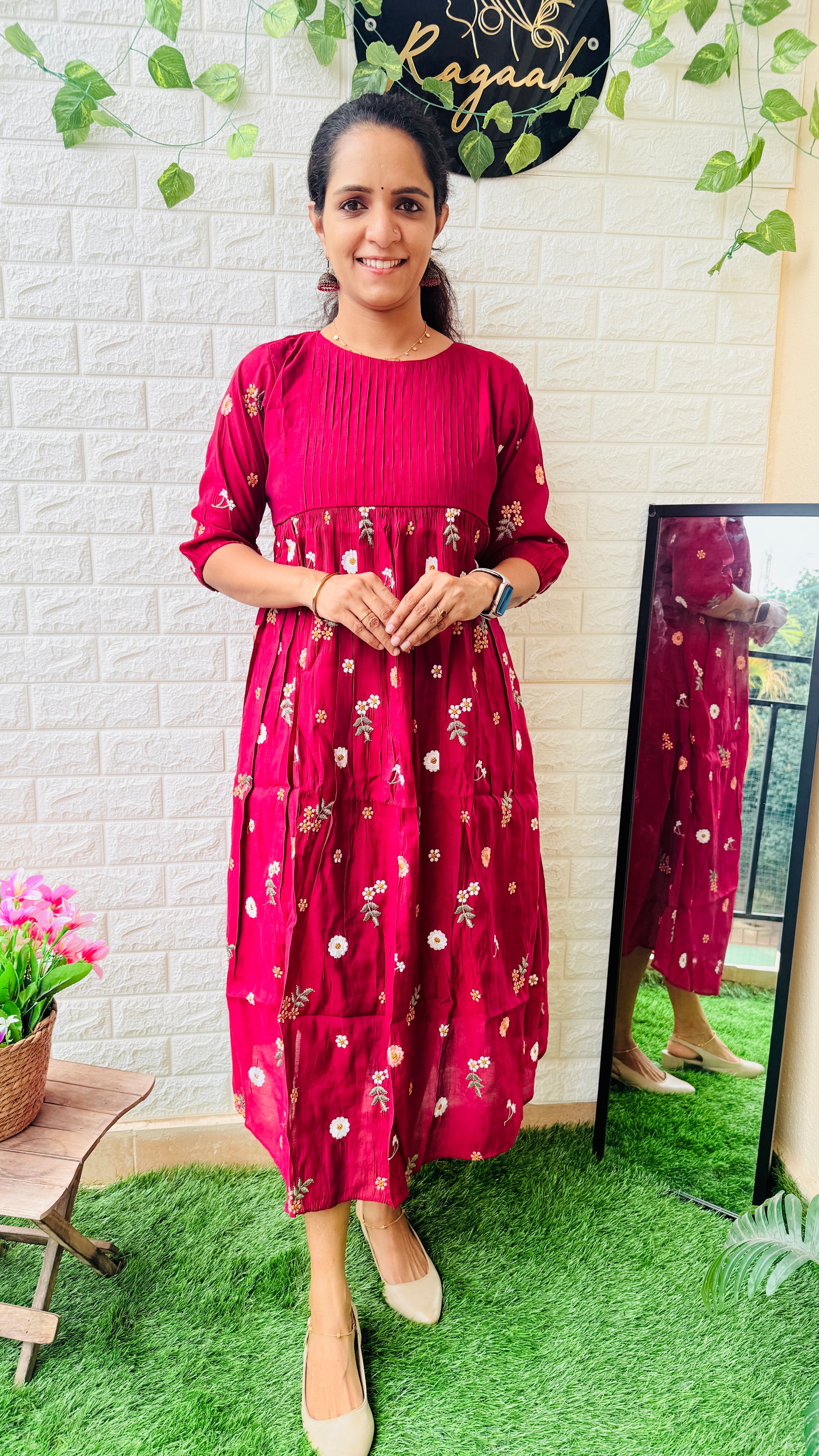 MulChandheri Frock RG950