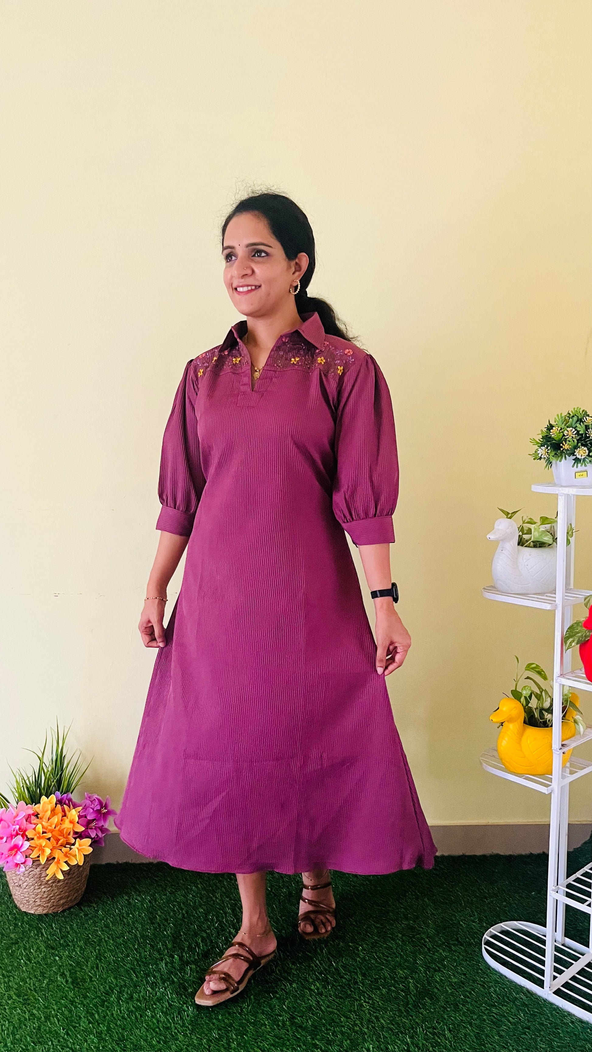 RG304 Imported Aline Dress