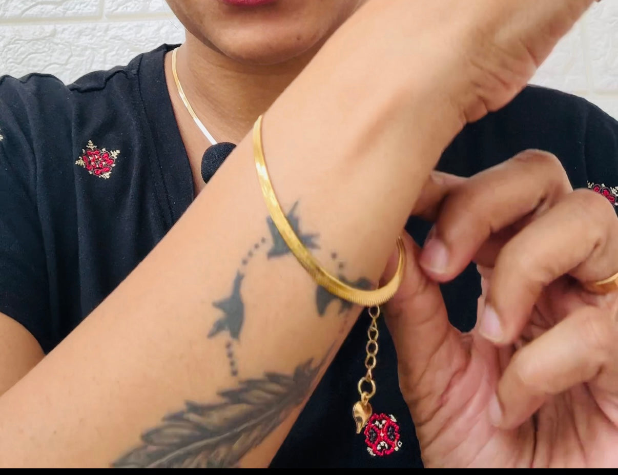 Everyday Snake Chain Bracelet Anti Tarnish Bracelets RJ99