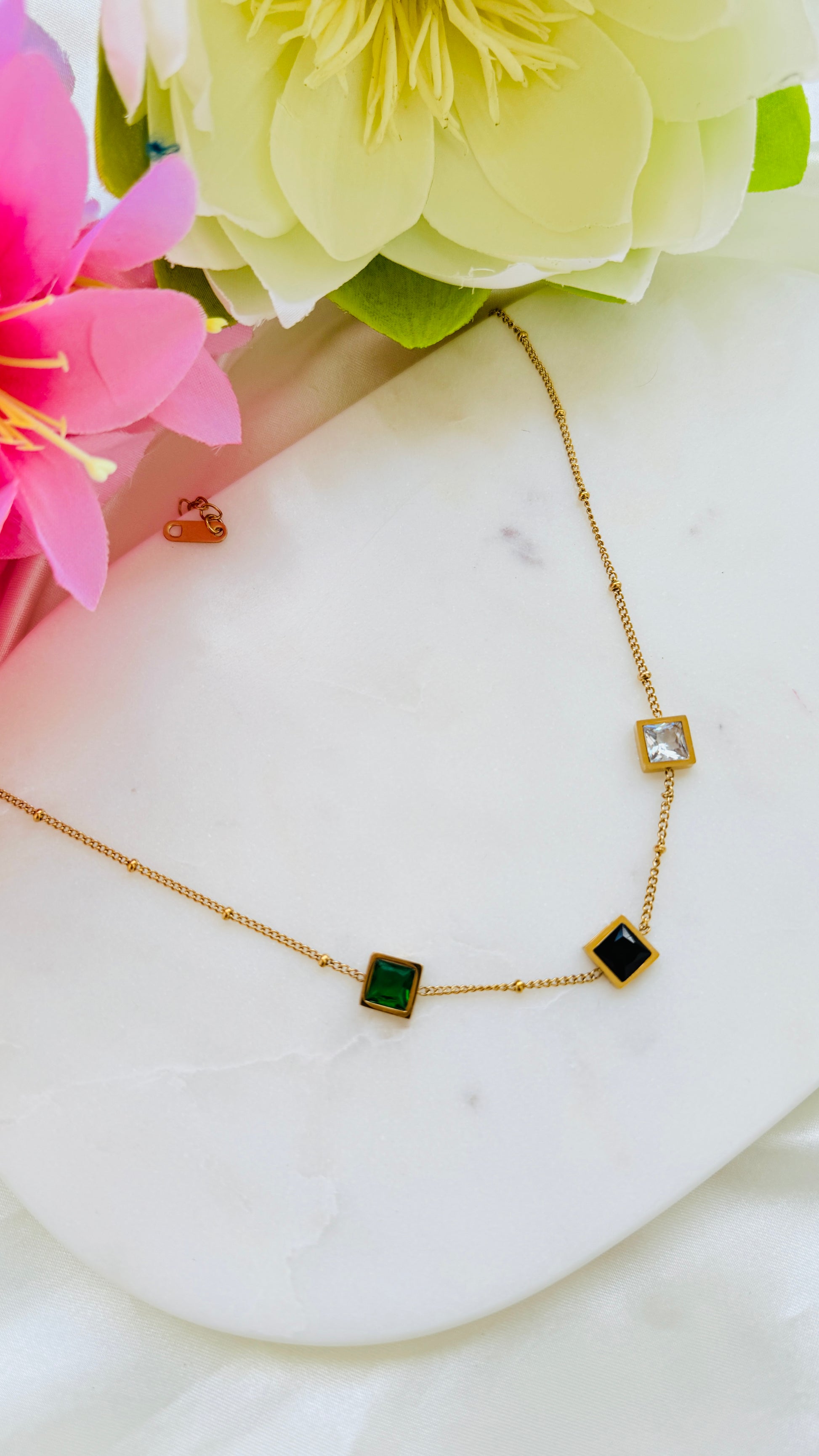 Trio Beauty Anti tarnish stainless steel neck Chain RJ168