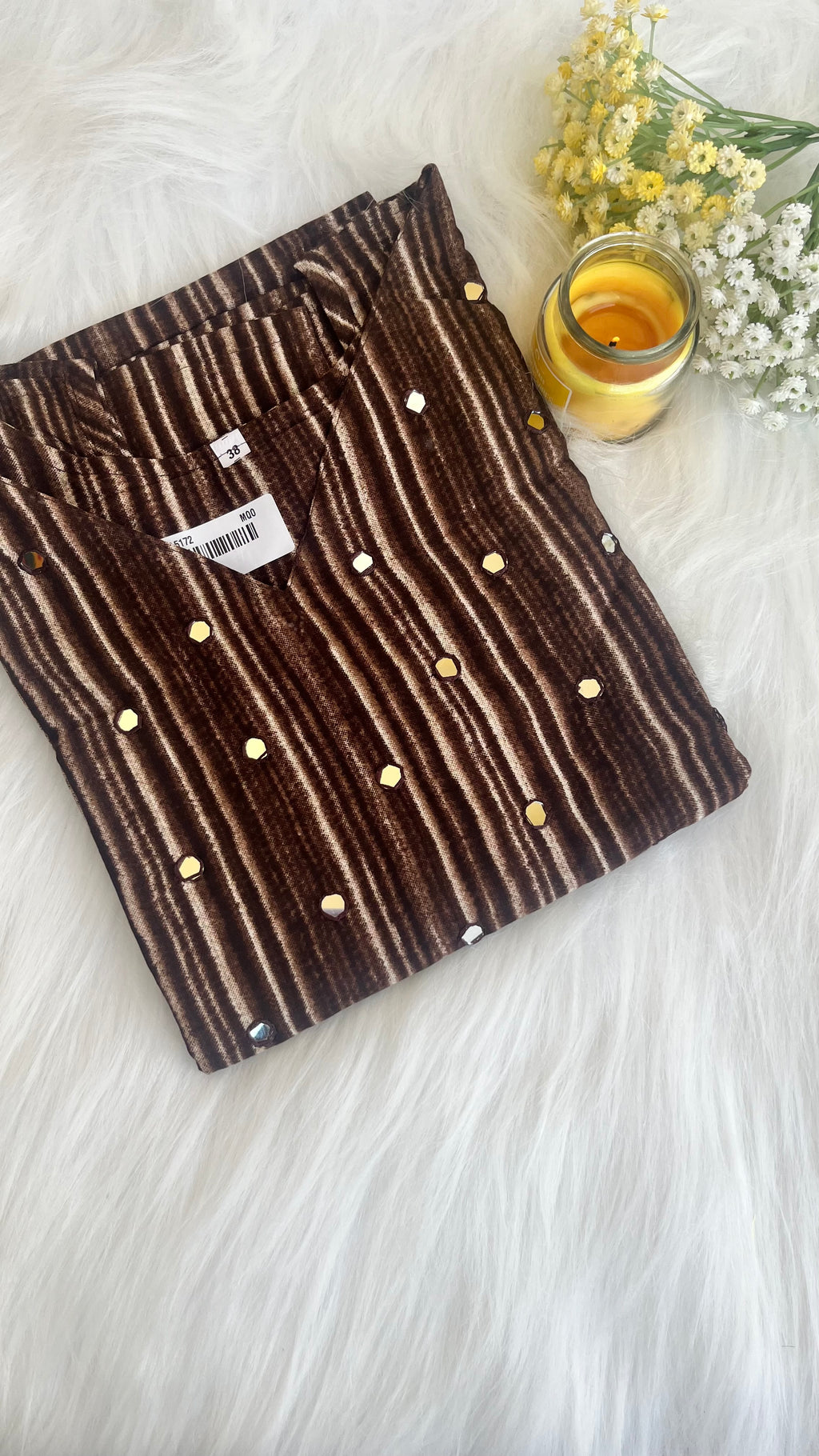 Rayon Aline Kurti Sleeve attached inside