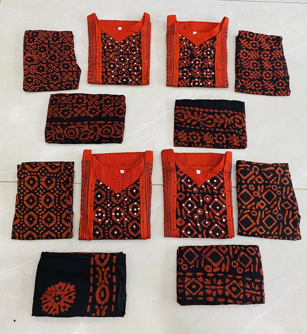 Kantha Cotton Stiched 3pc set RG467
