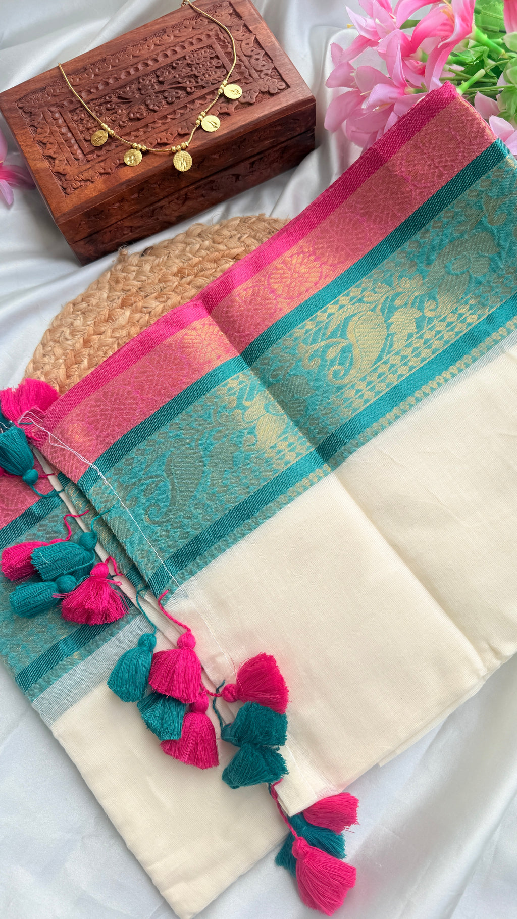 Keerthi Mul Cotton Sarees RG955