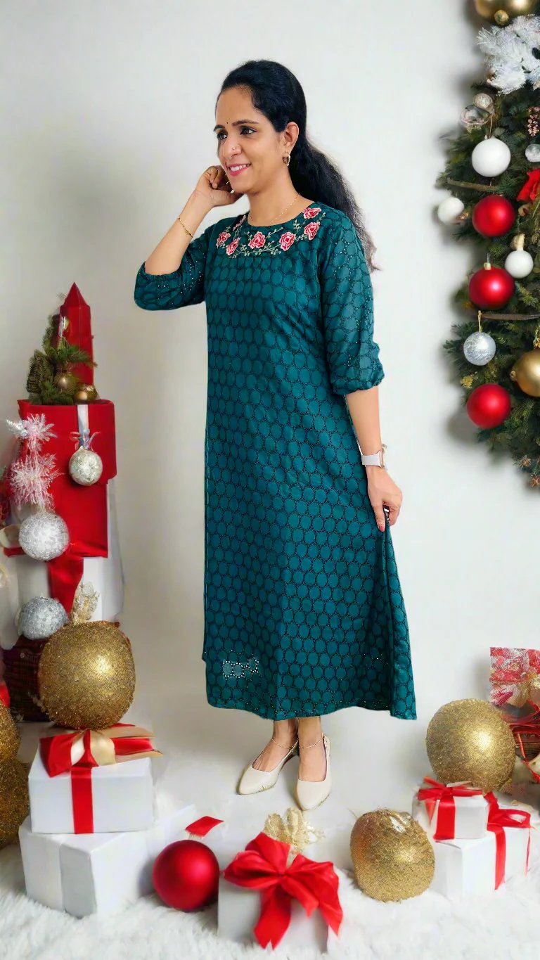 Hakoba Aline Kurti Green