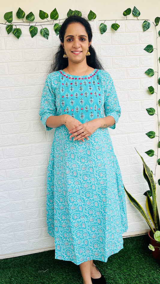 Cotton Aline Kurti