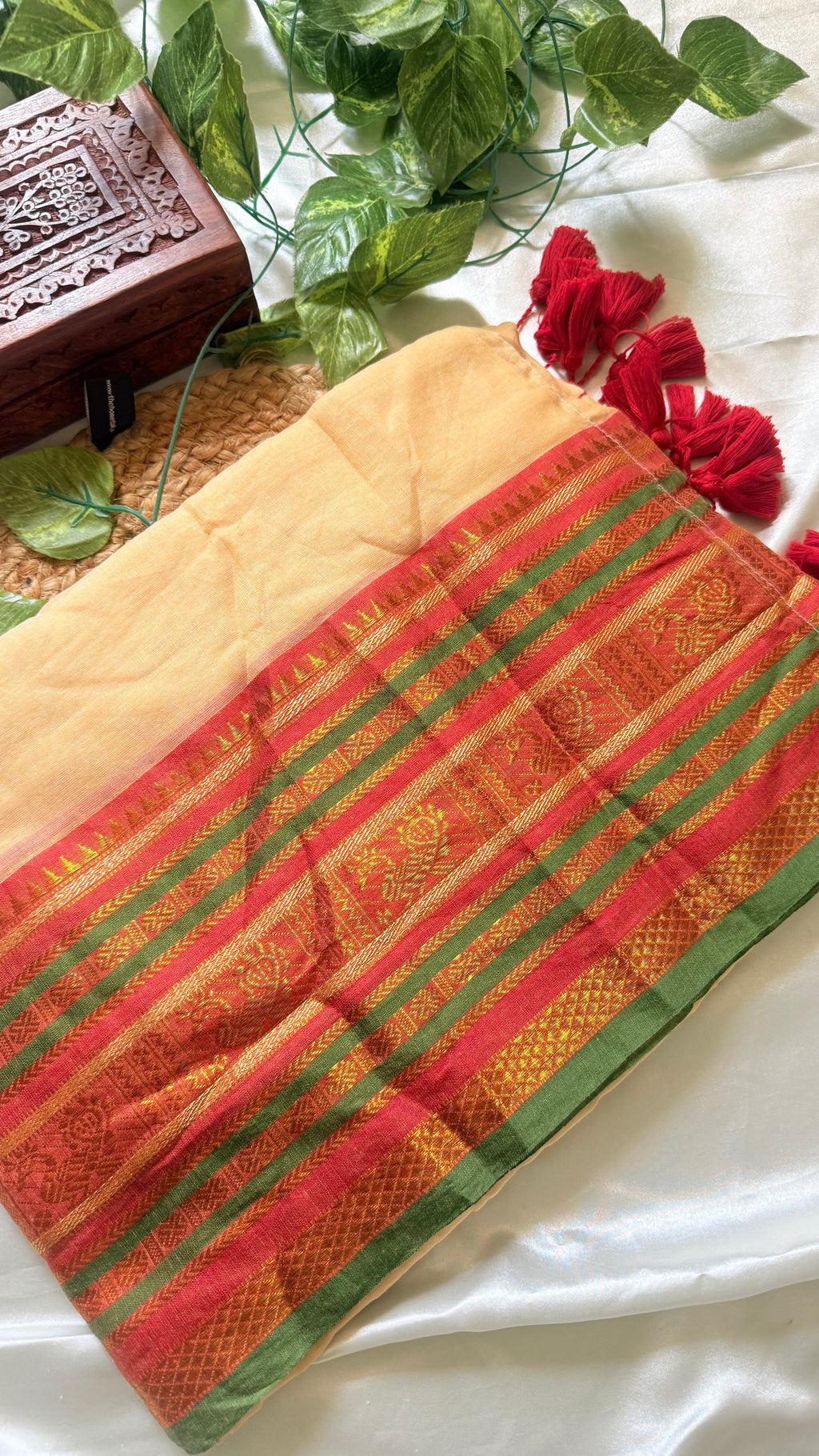 Malini Mul Tissue Saree RG999