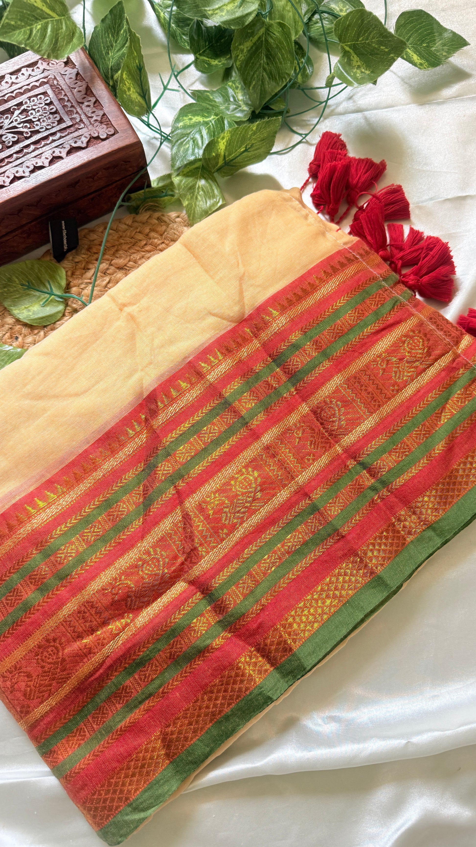 Malini Mul Tissue Saree RG999