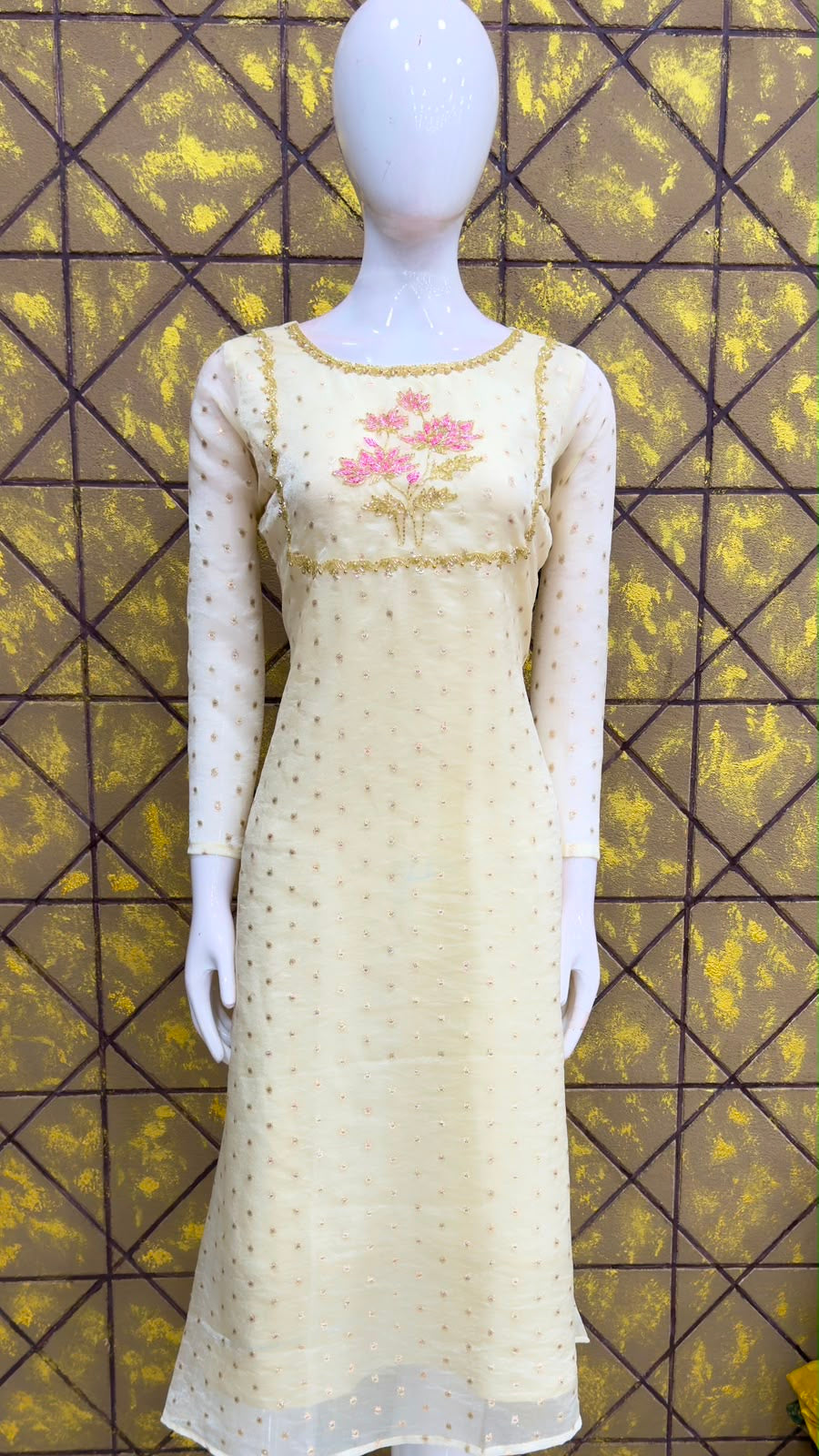 Medha Tissue Aline Kurti RG995