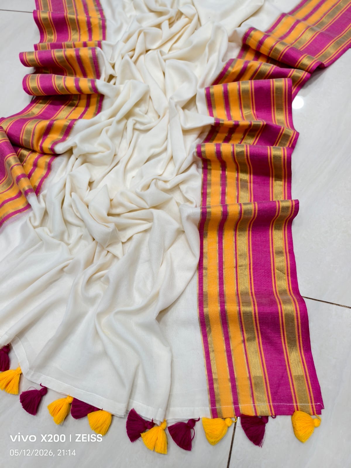 Sudha Mul Cotton Saree RG977