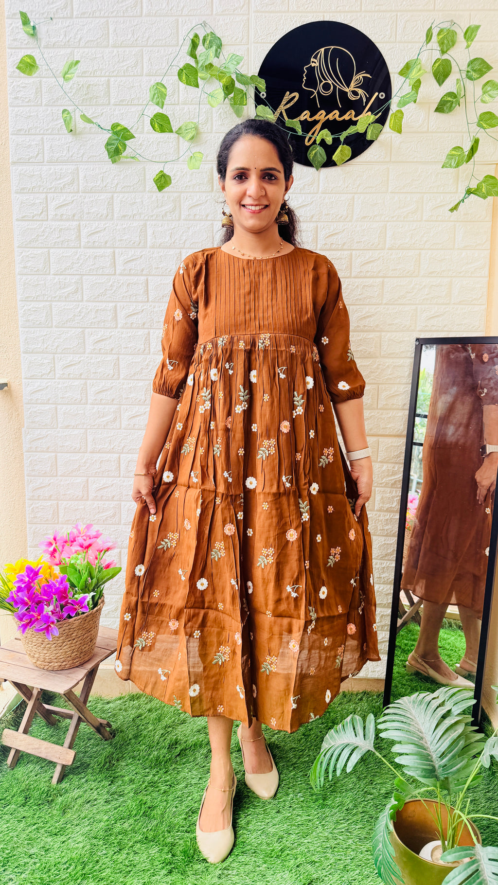 MulChandheri Frock RG950