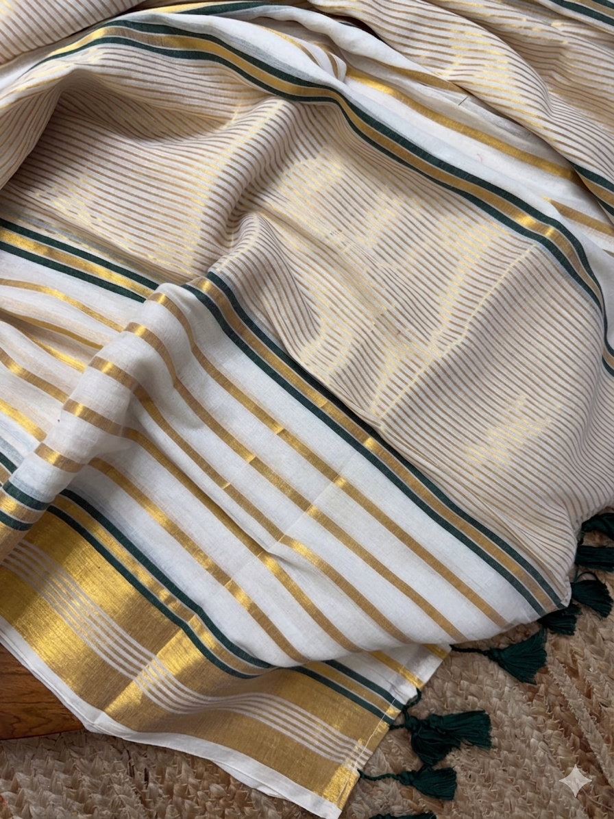Veena Mul Cotton Sarees RG959