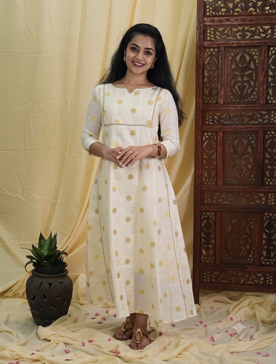 Padma Onam Special kurti RG988
