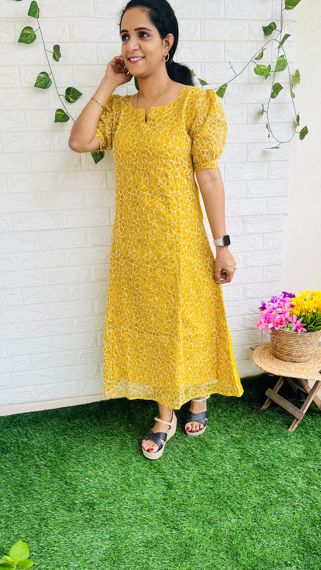 RG510 Netcotta Kurti