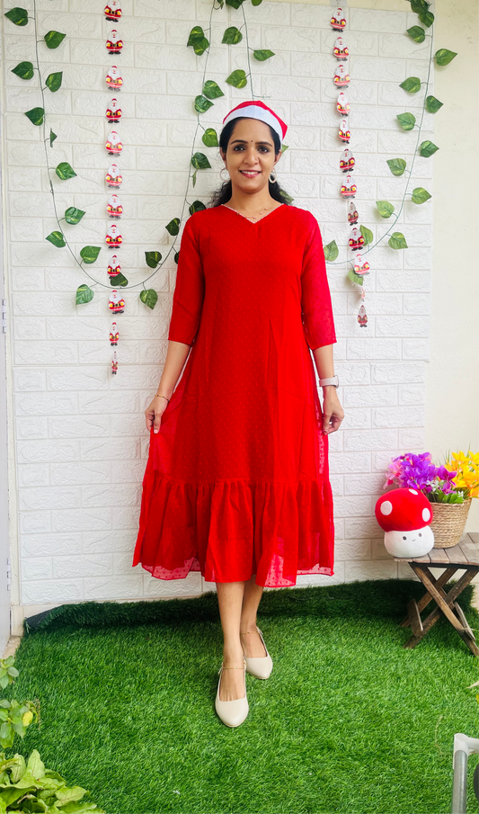 Georgette Frock with lining