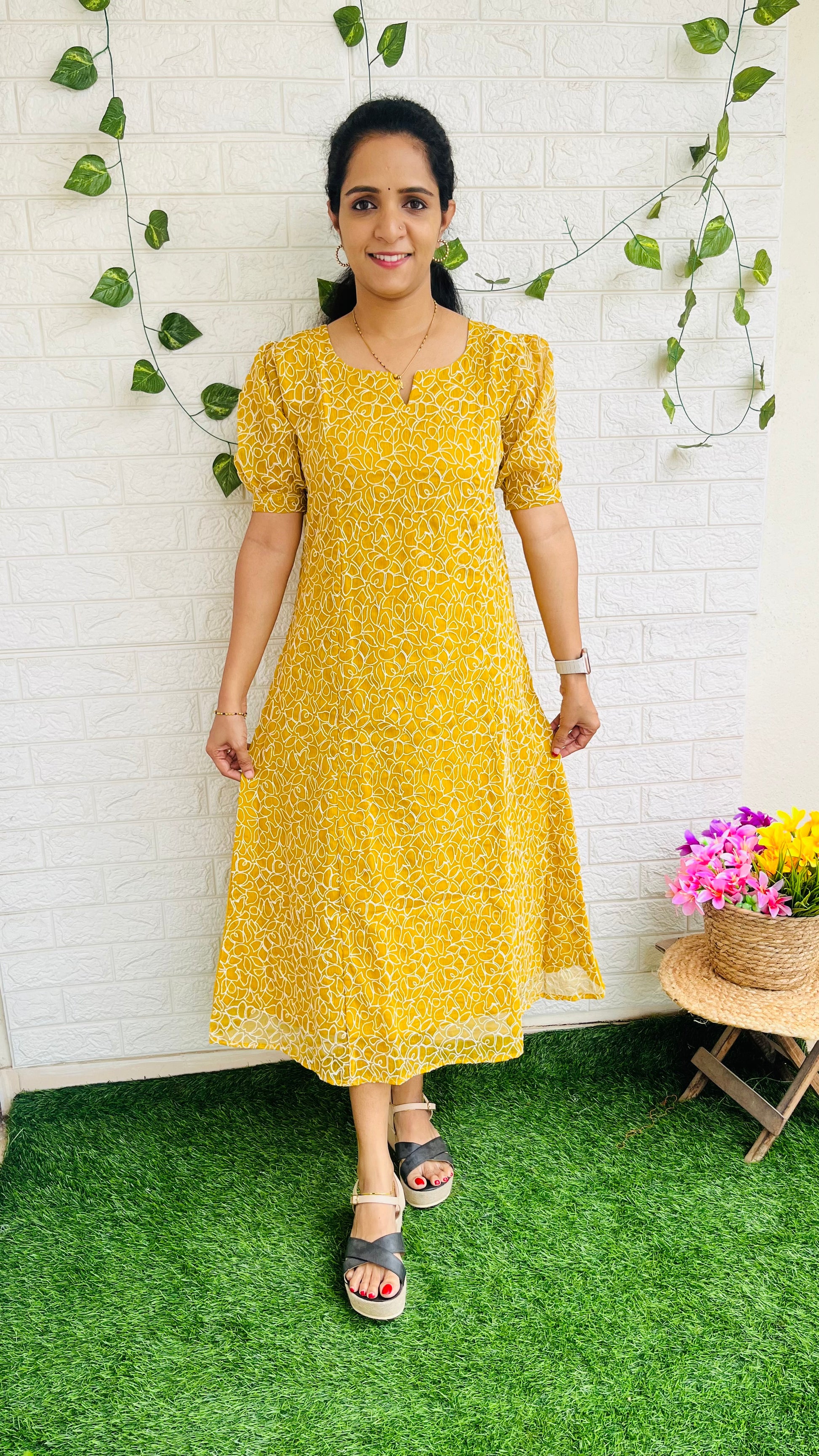 RG510 Netcotta Kurti