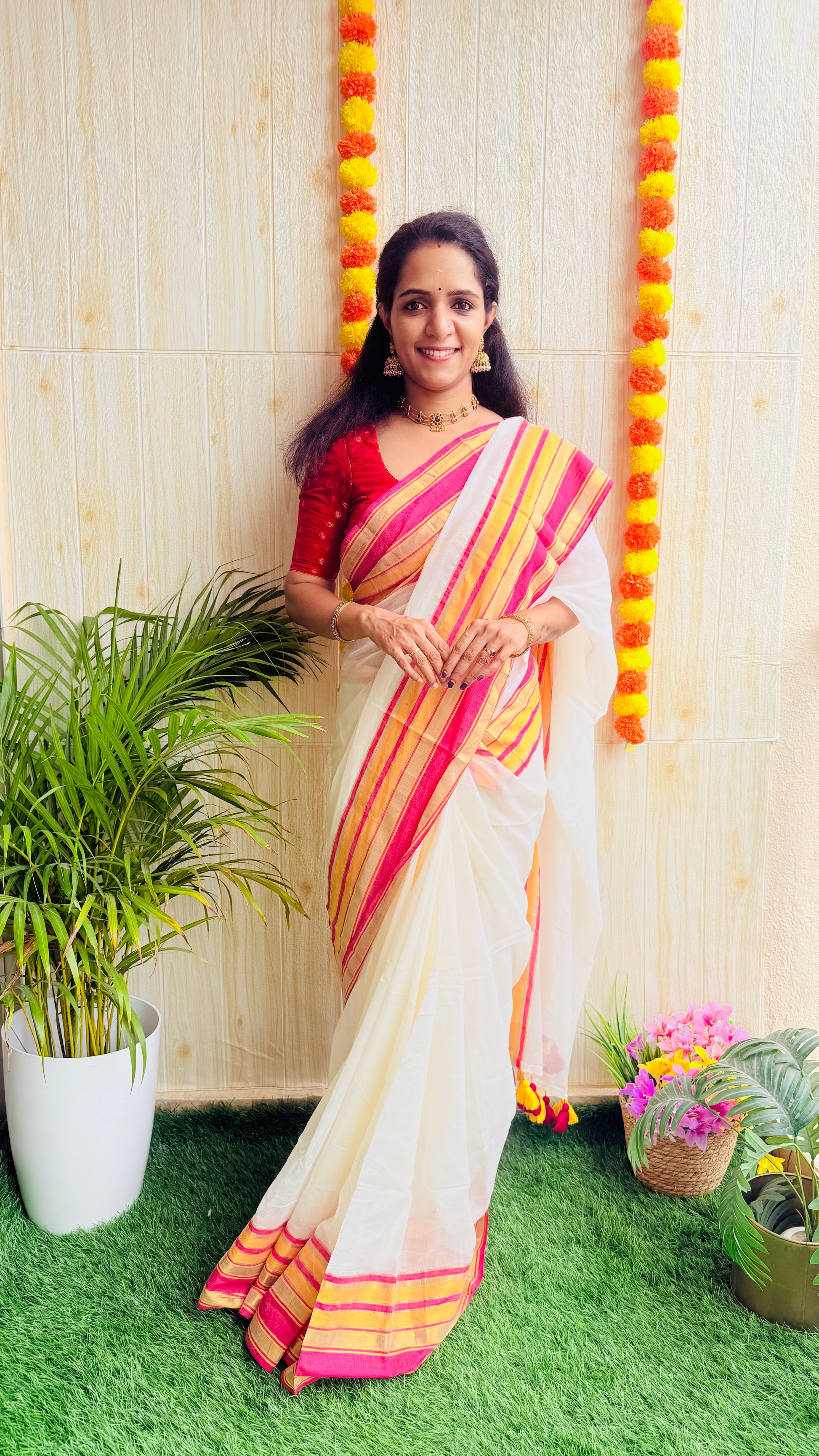 Sudha Mul Cotton Saree RG977