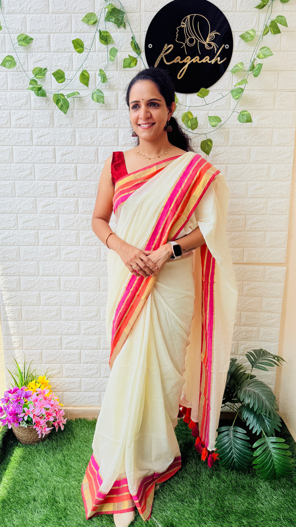 Vidhya Mul Cotton Sarees RG944