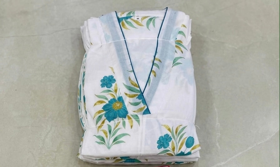 Cotton Printed Aline Kurti RG997