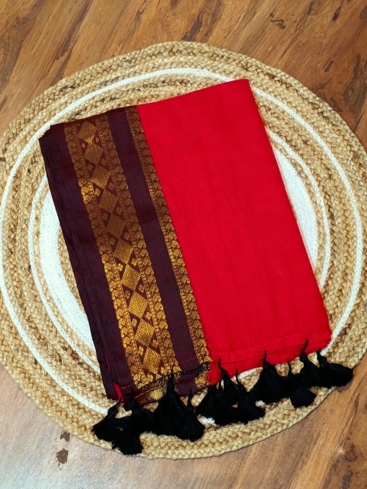 Rashmika Mul Cotton Sarees RG954