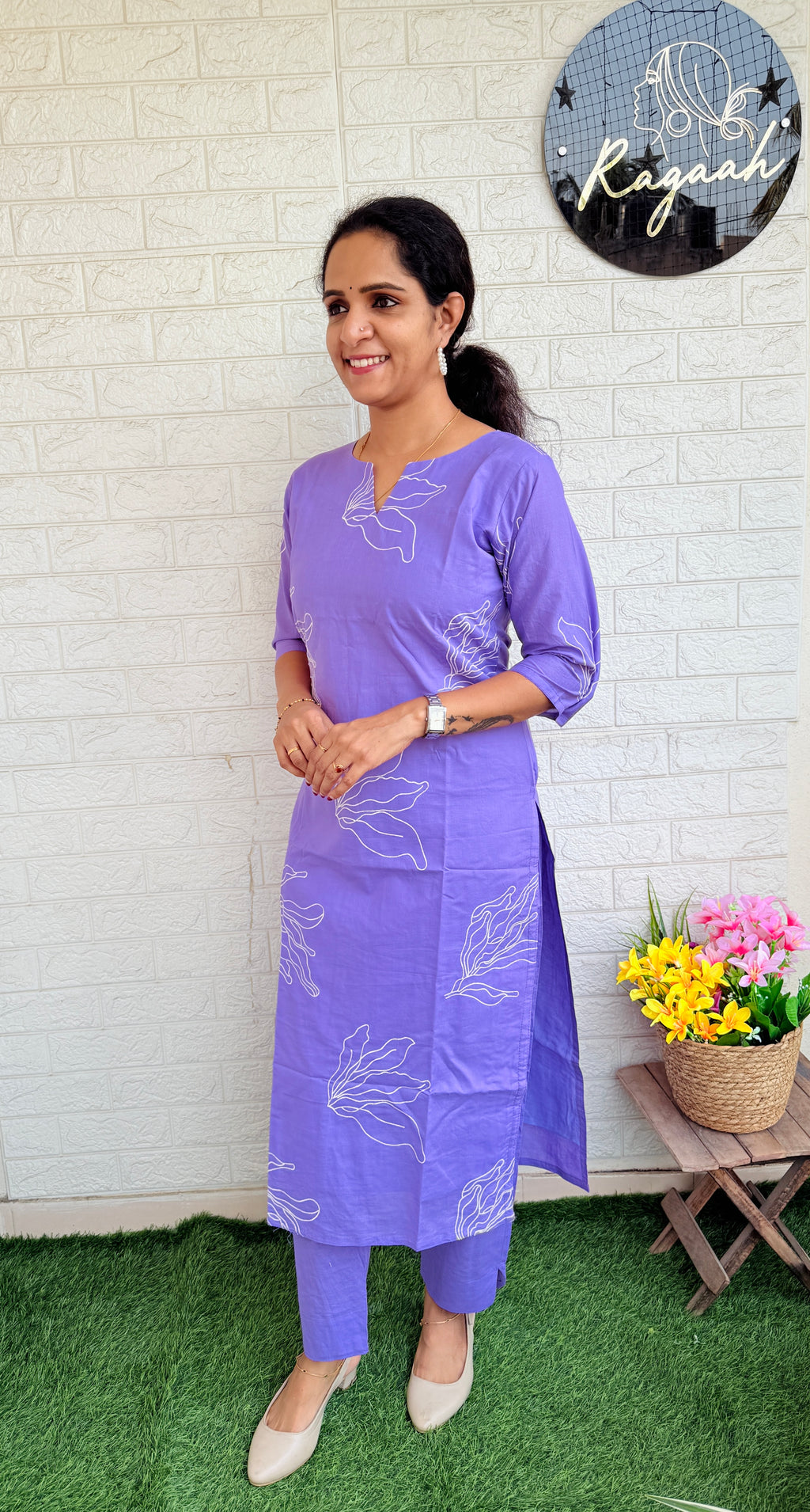 Cotton Embroidery Cord  Set RG824 Lavendar
