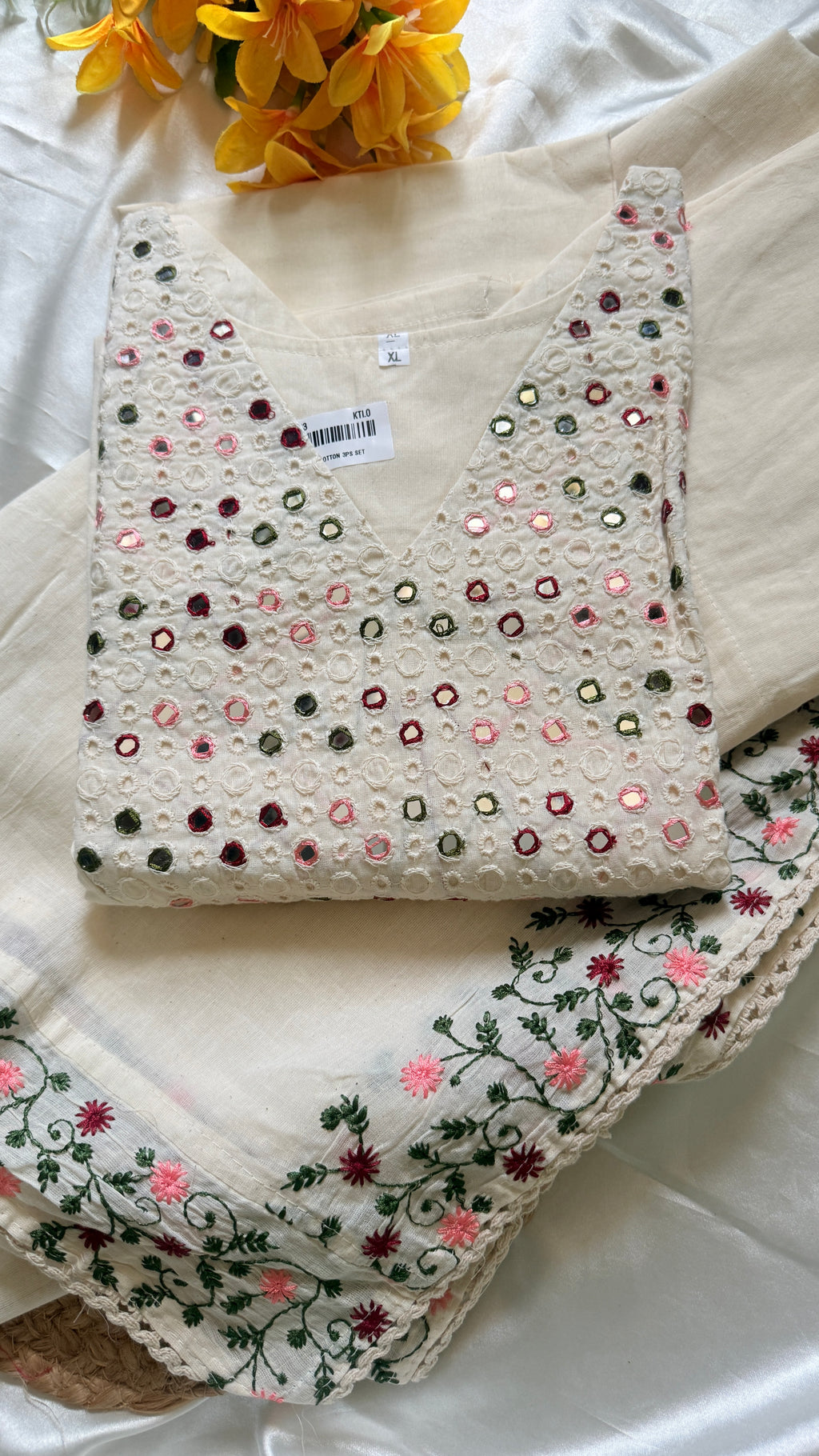 Maya Handloom Cotton 3pc set RG991