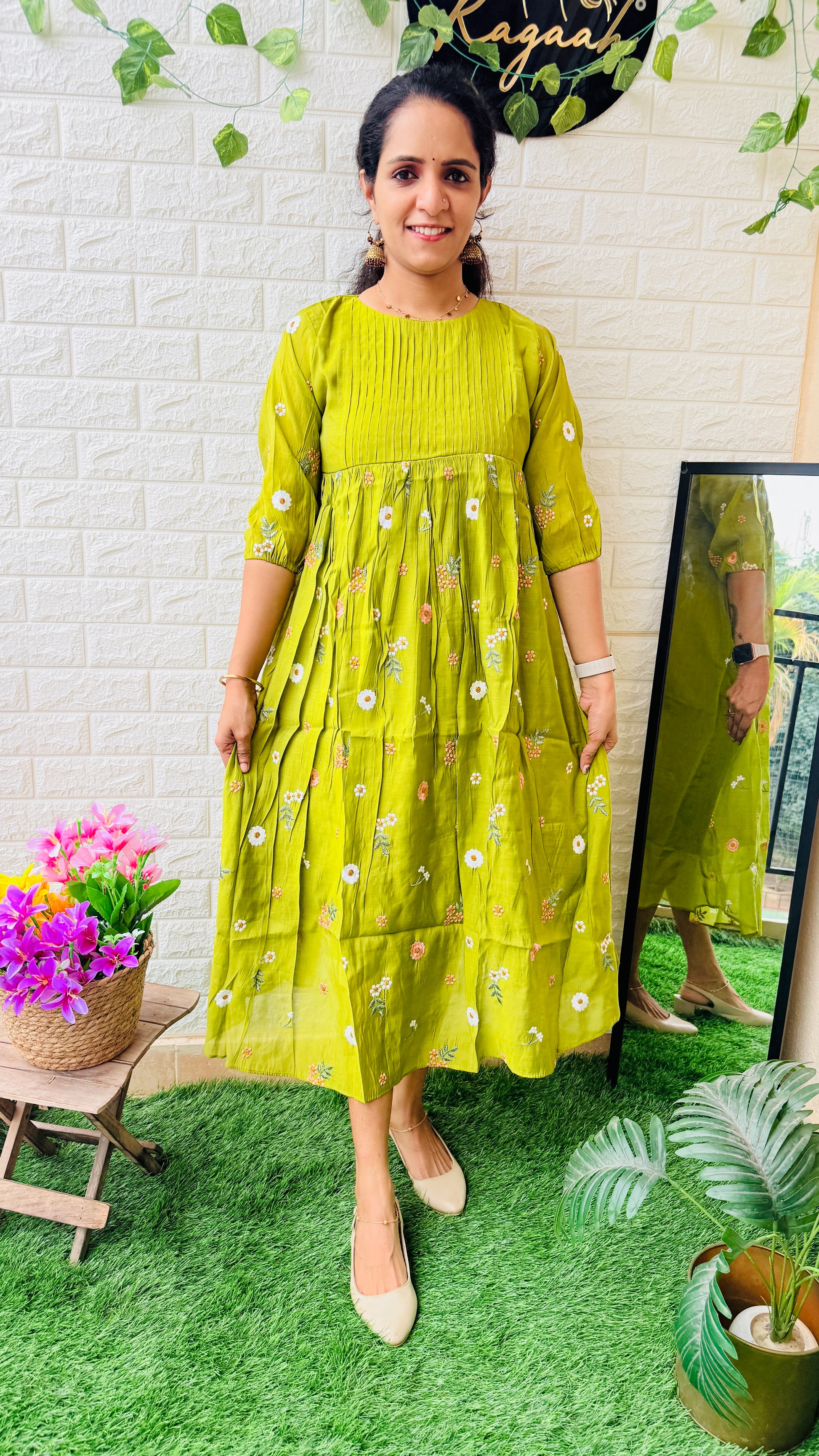 MulChandheri Frock RG950
