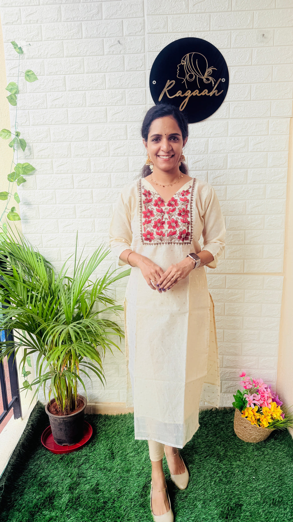 Vaakapoo Onam Special Kurtii RG969