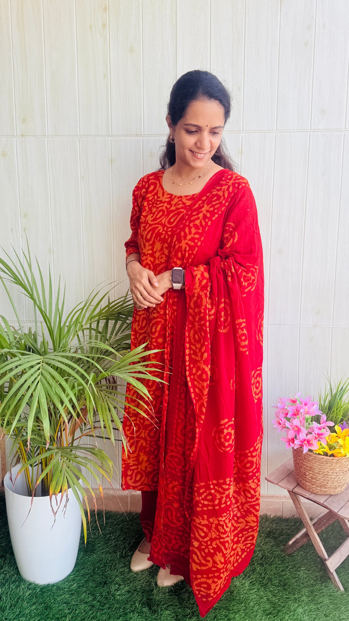 Kantha Cotton Stiched 3pc set RG1006