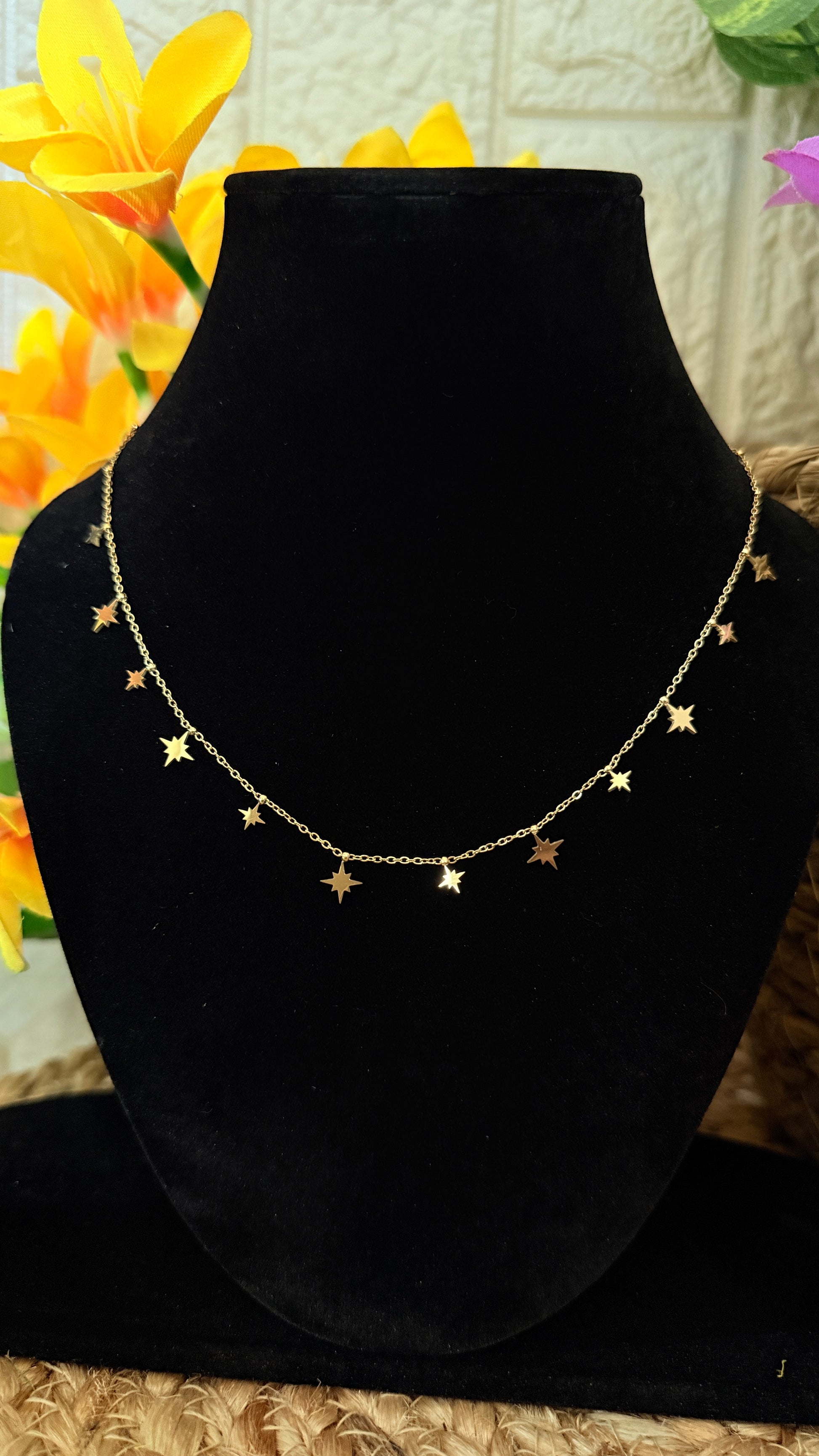 Twinkle Trail Anti tarnish stainless steel neck Chain RJ103