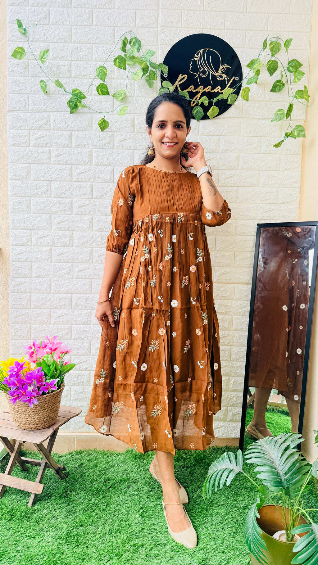 MulChandheri Frock RG950