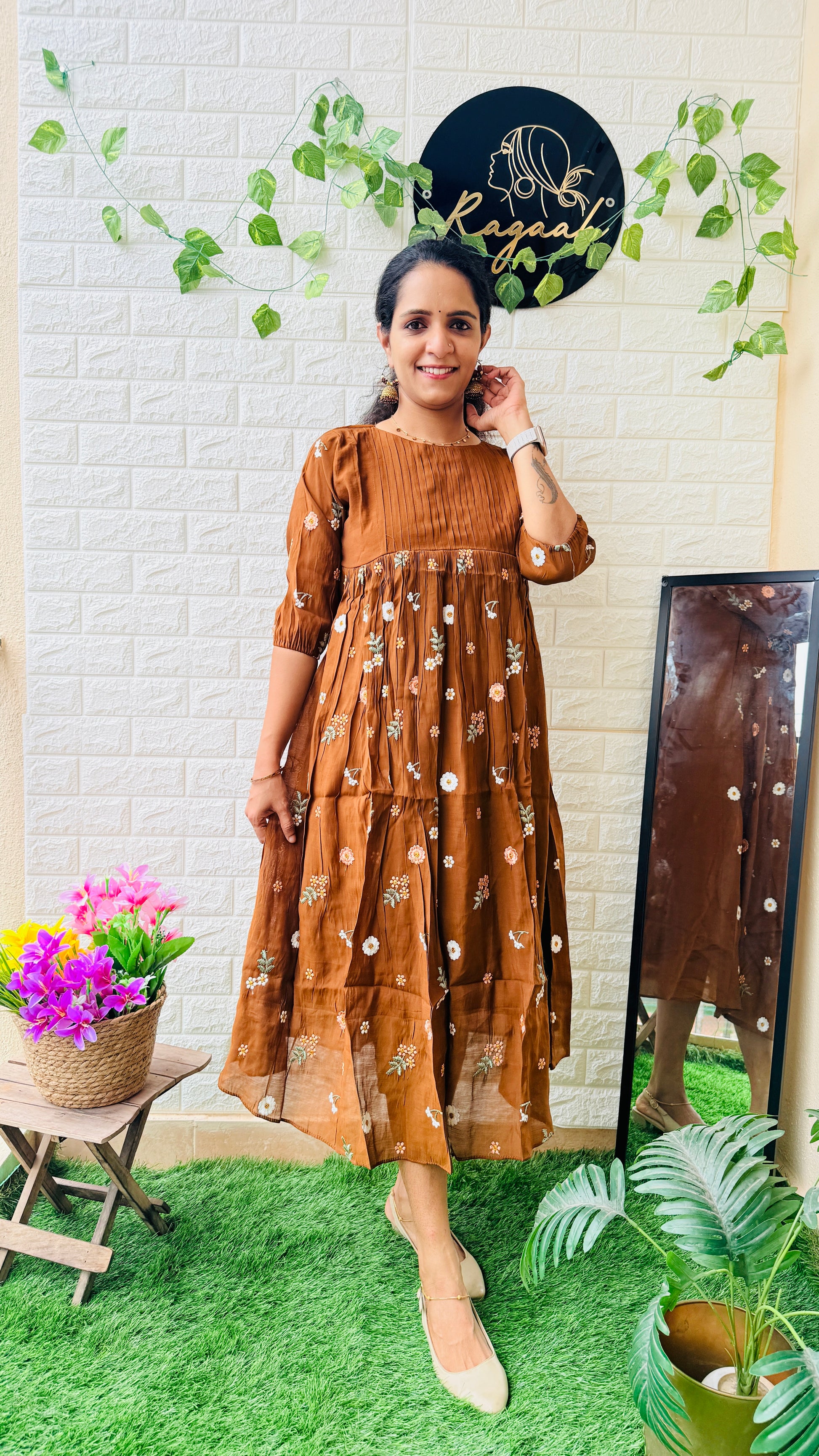 MulChandheri Frock RG950