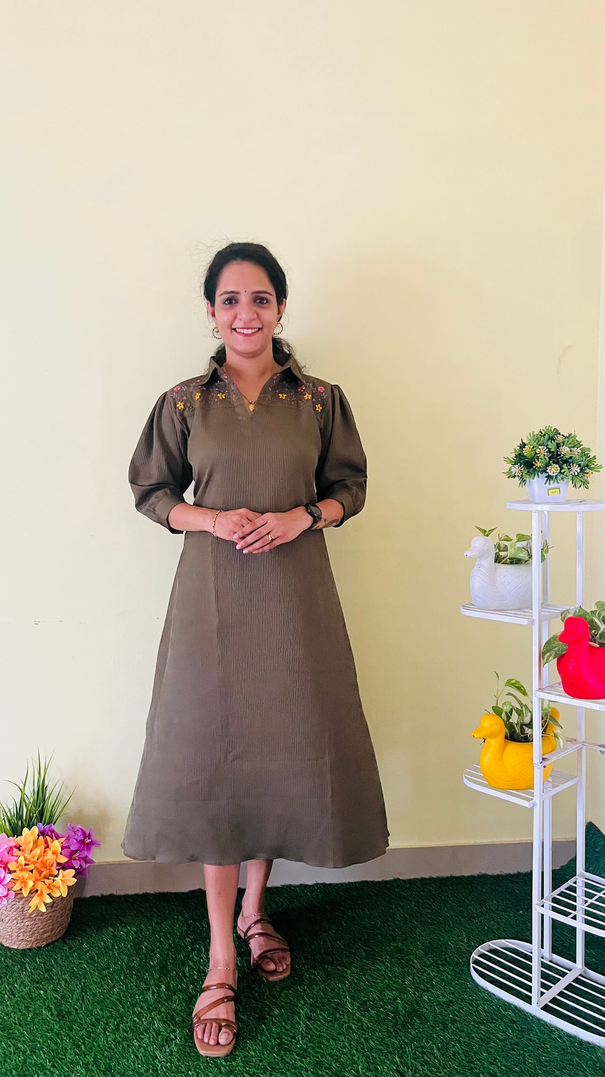 RG304 Imported Aline Dress