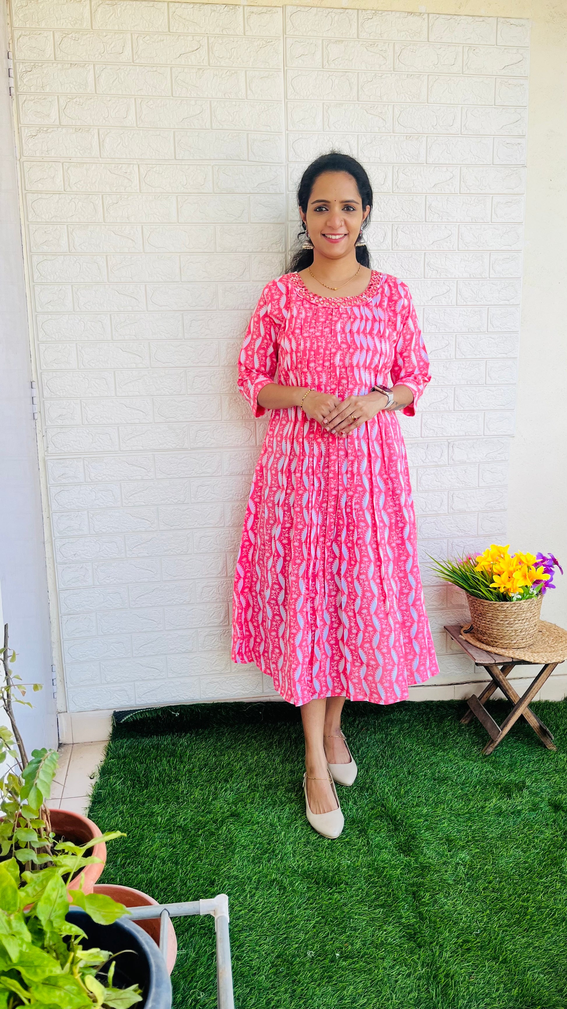 RG512 Cotton Aline Kurti