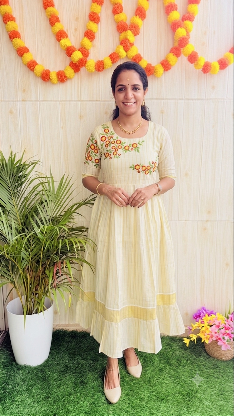 Madhu Onam Special Kurtii RG985