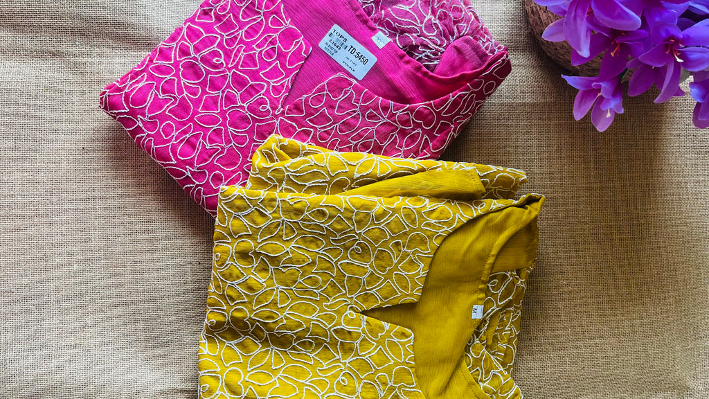 RG510 Netcotta Kurti