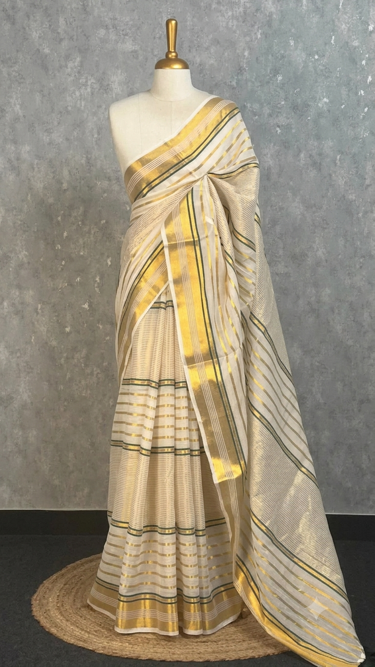 Veena Mul Cotton Sarees RG959