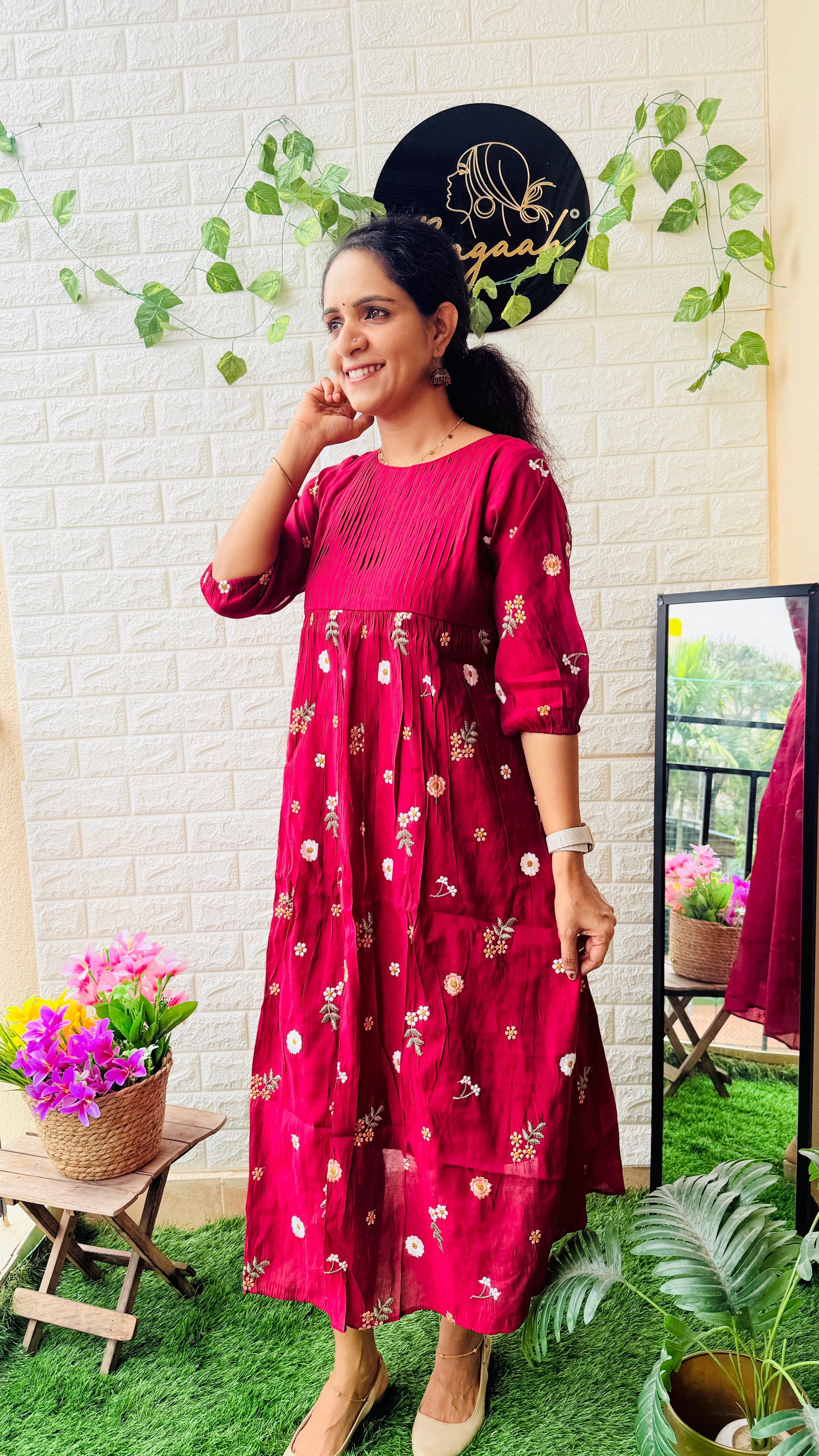 MulChandheri Frock RG950