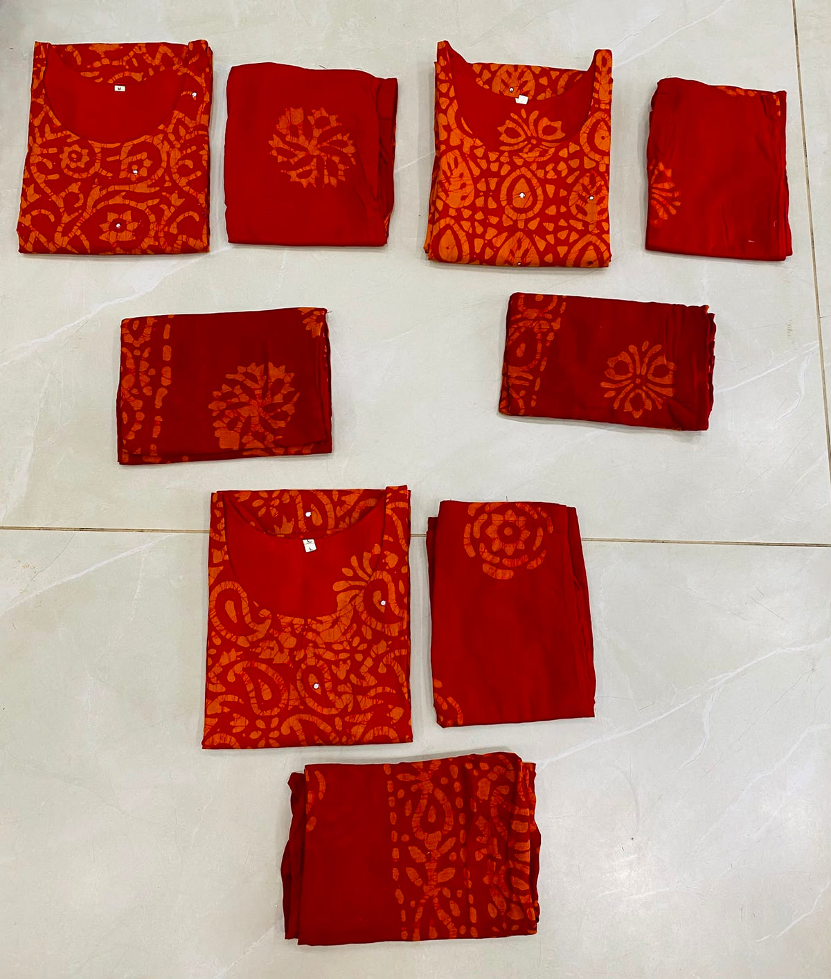 Kantha Cotton Stiched 3pc set RG1006