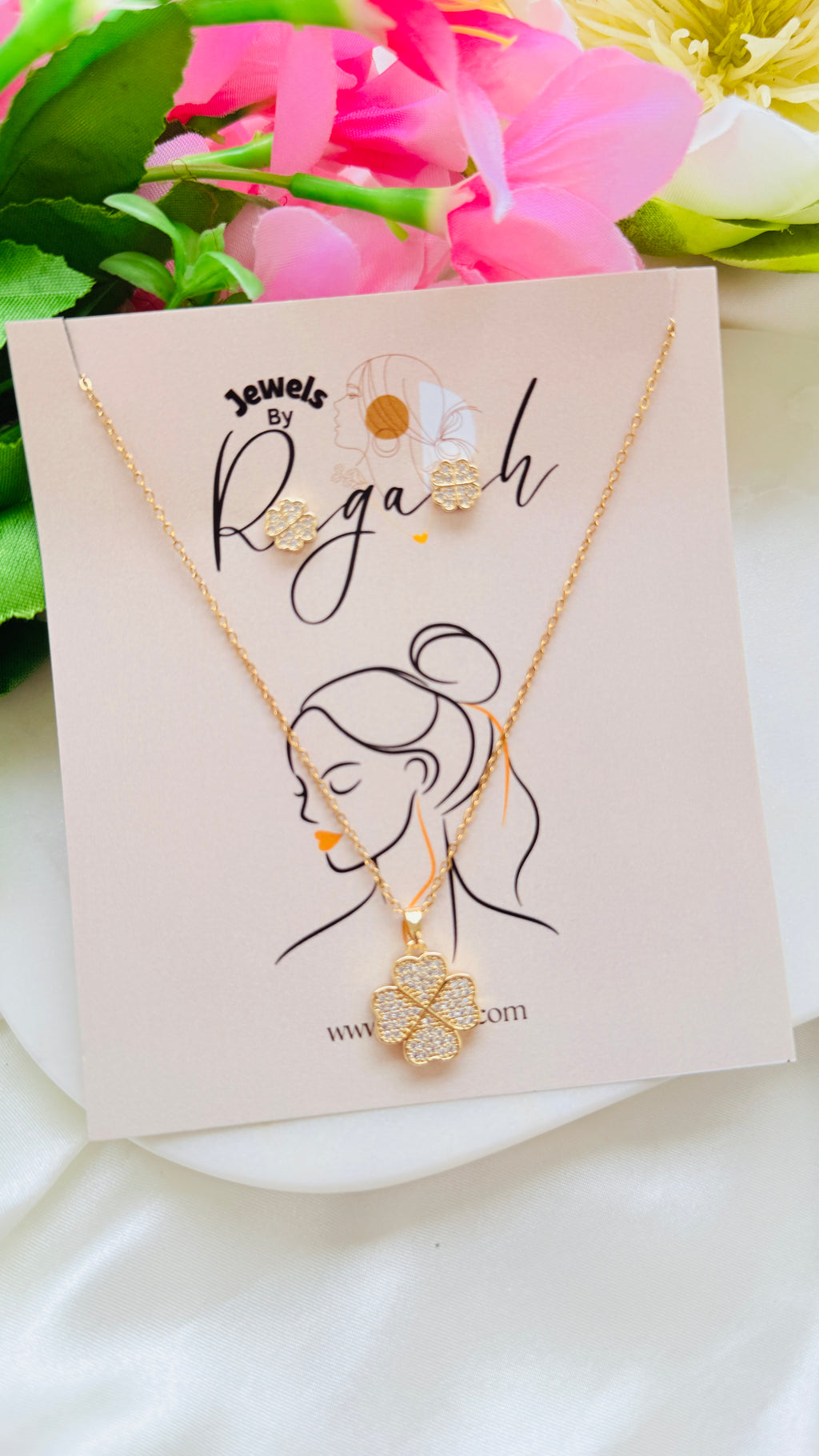 Daisy Queen Antitarnish Neckchain RJ207