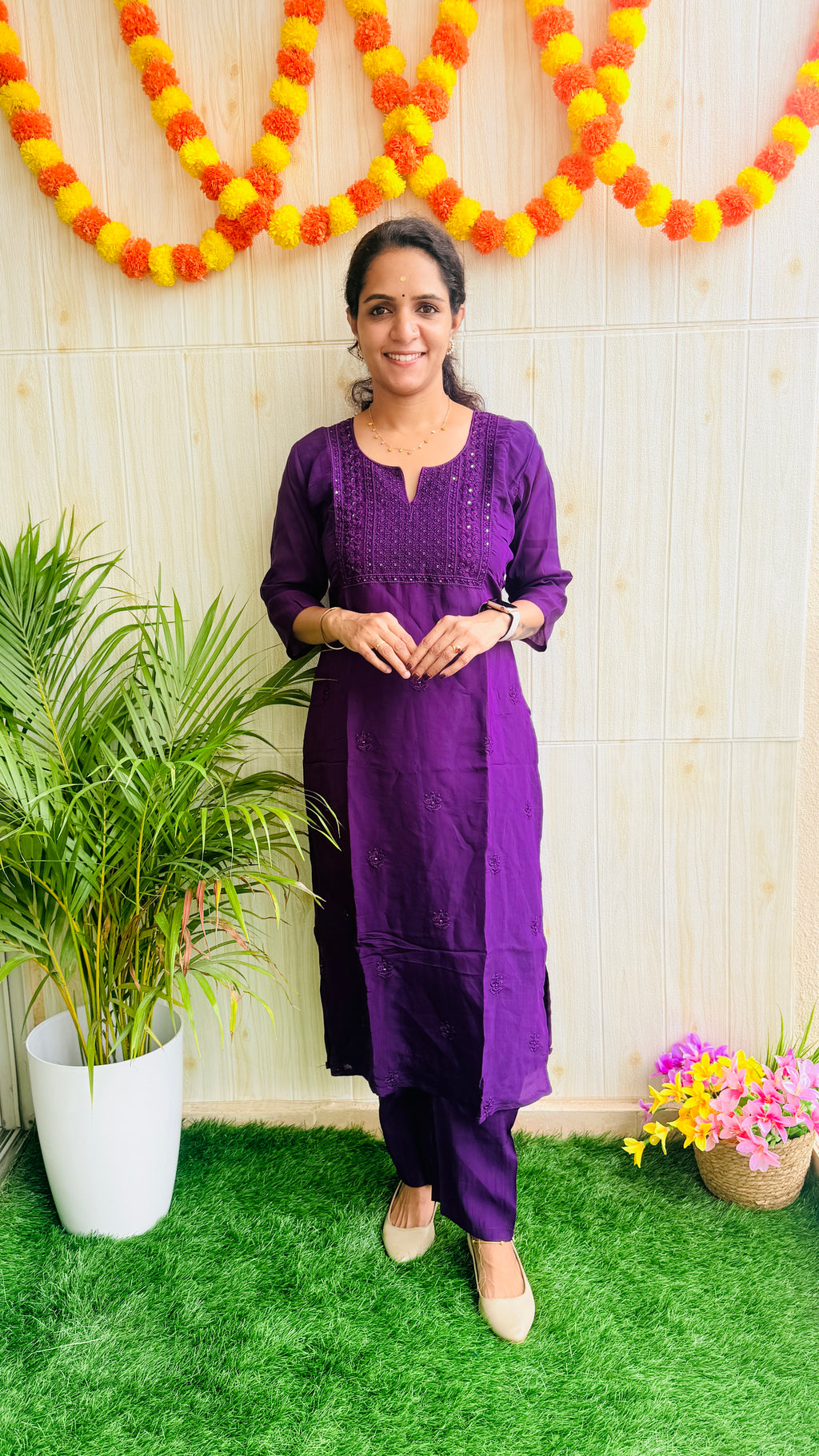 Mul Chandheri Silk Cord Set RG984