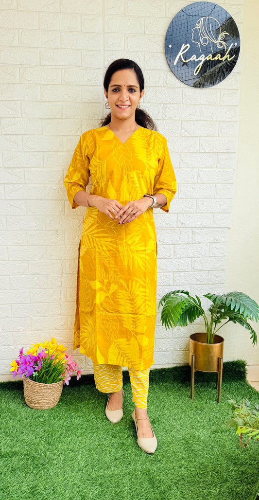 Cotton Cord Set RG752 Yellow