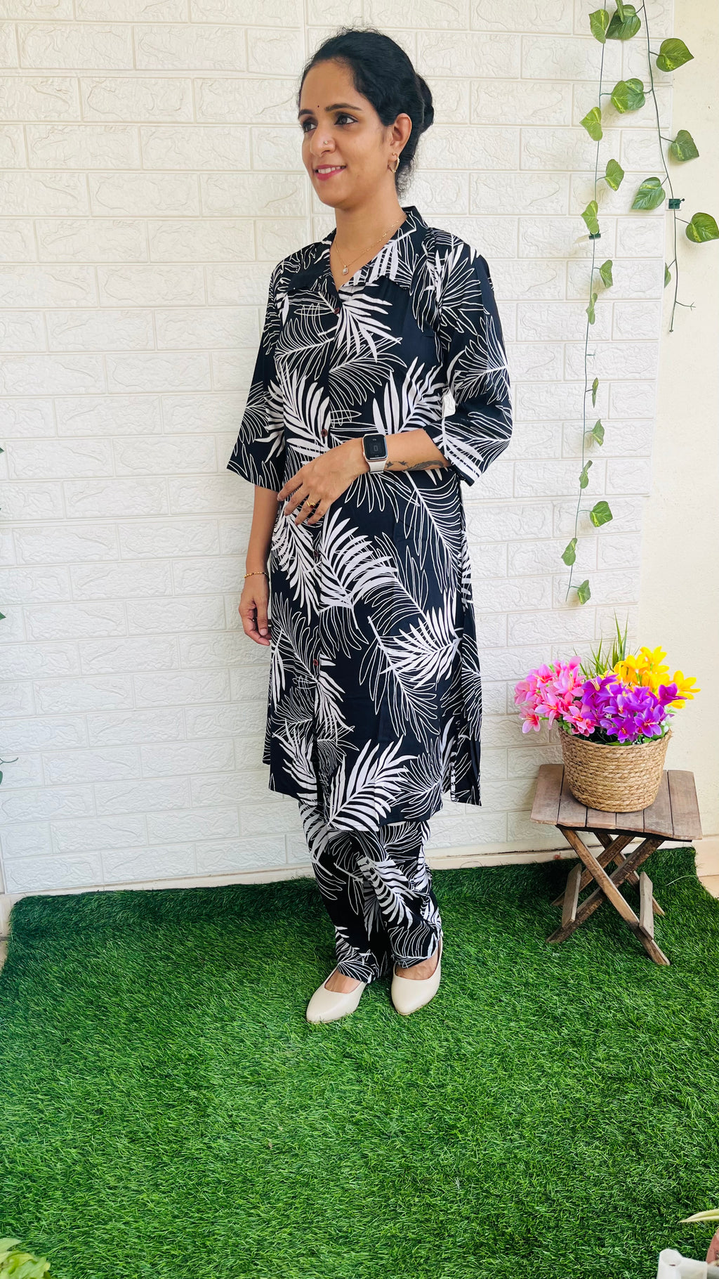 Rayon Printed Coord Set