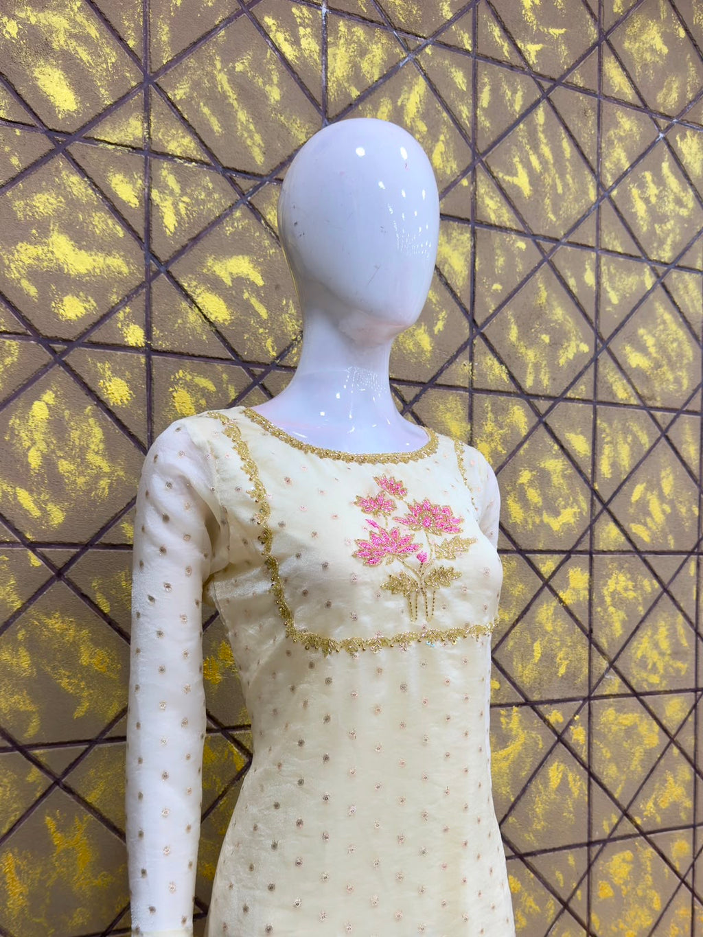 Medha Tissue Aline Kurti RG995