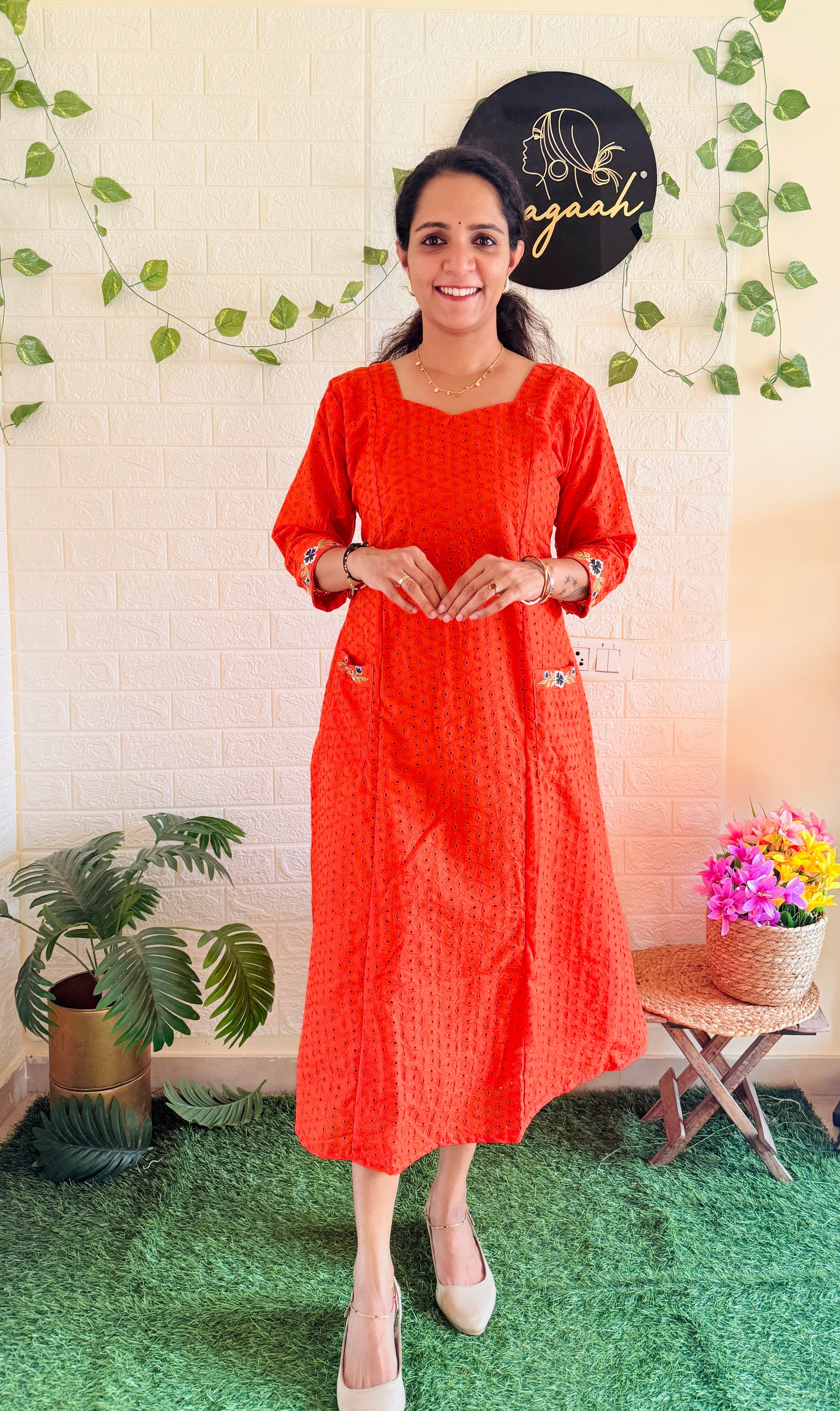 Flora Flare Hakoba Frock RG912