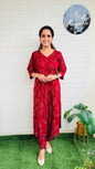 Rayon Cord Set RG754 Maroon