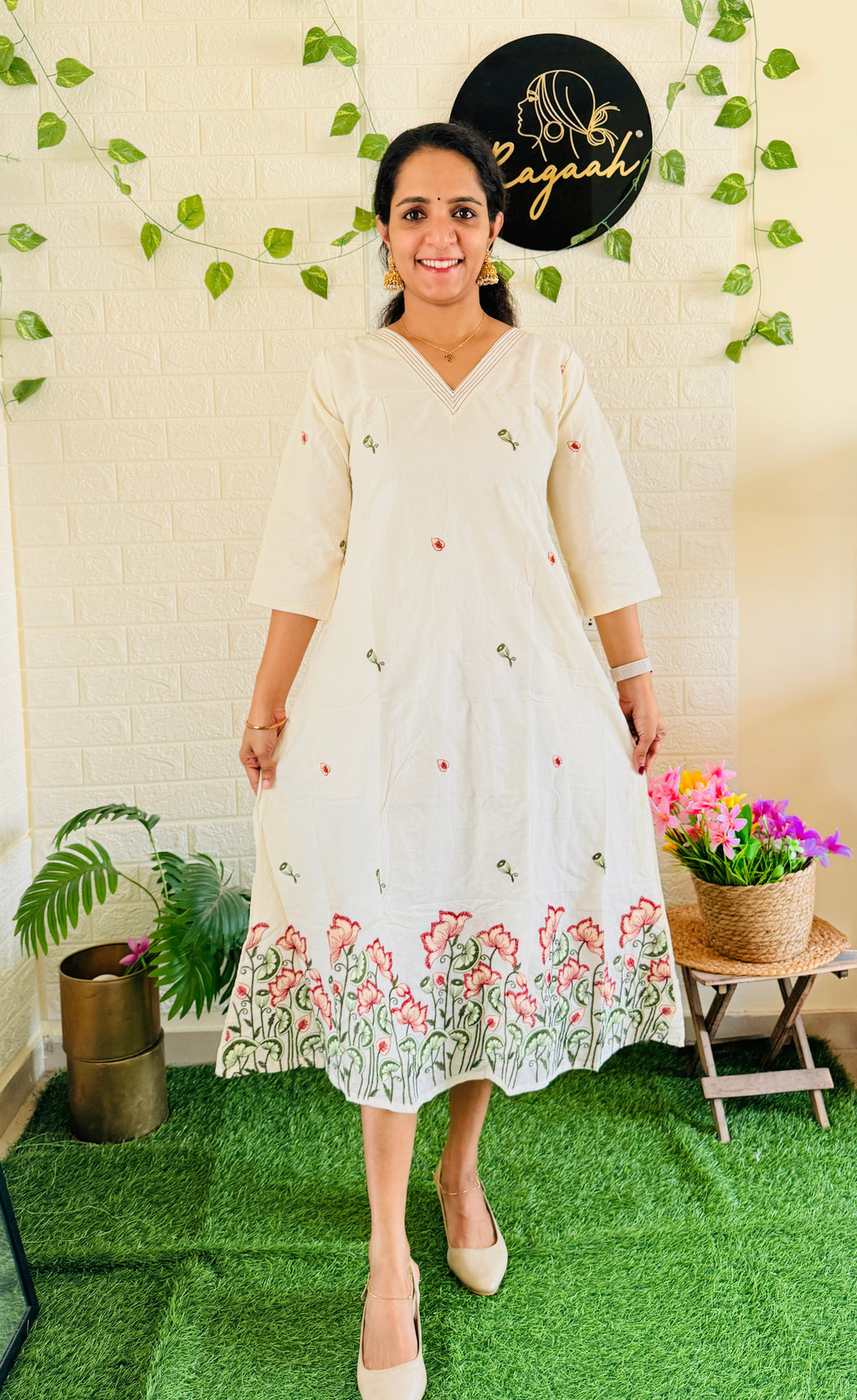 Poovu  Kora Cotton Collection RG926
