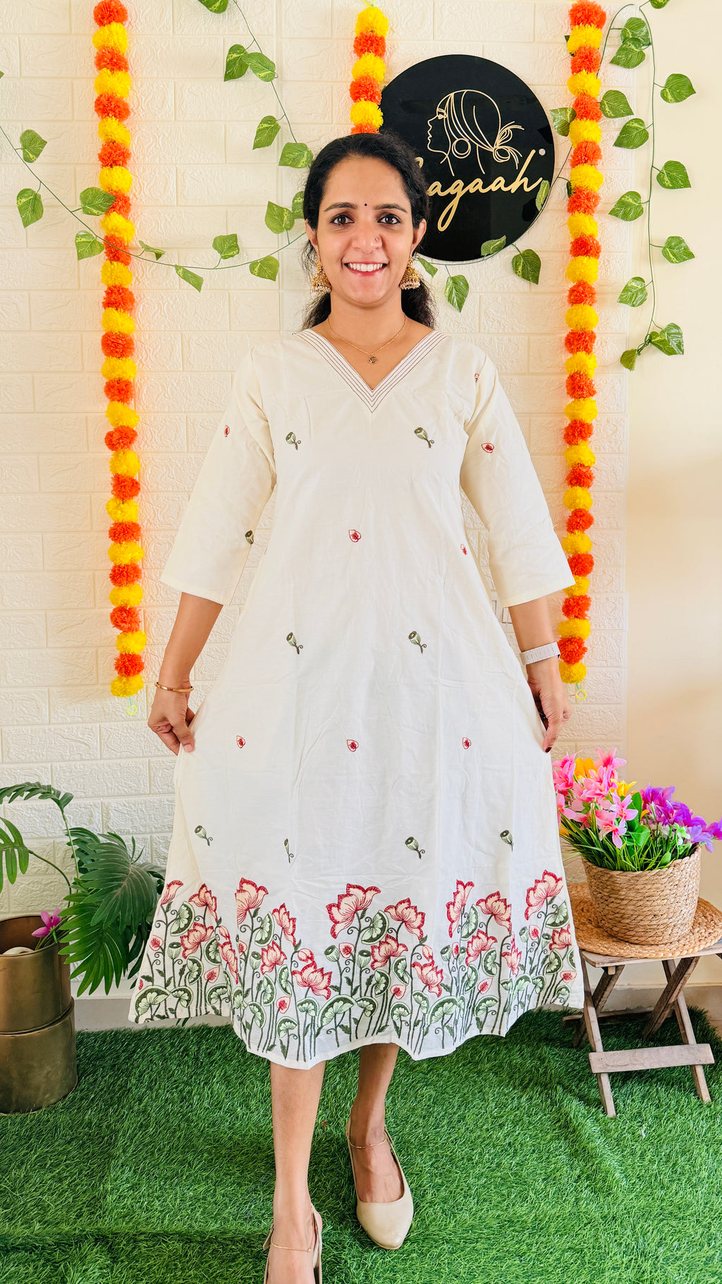 Poovu  Kora Cotton Collection RG926