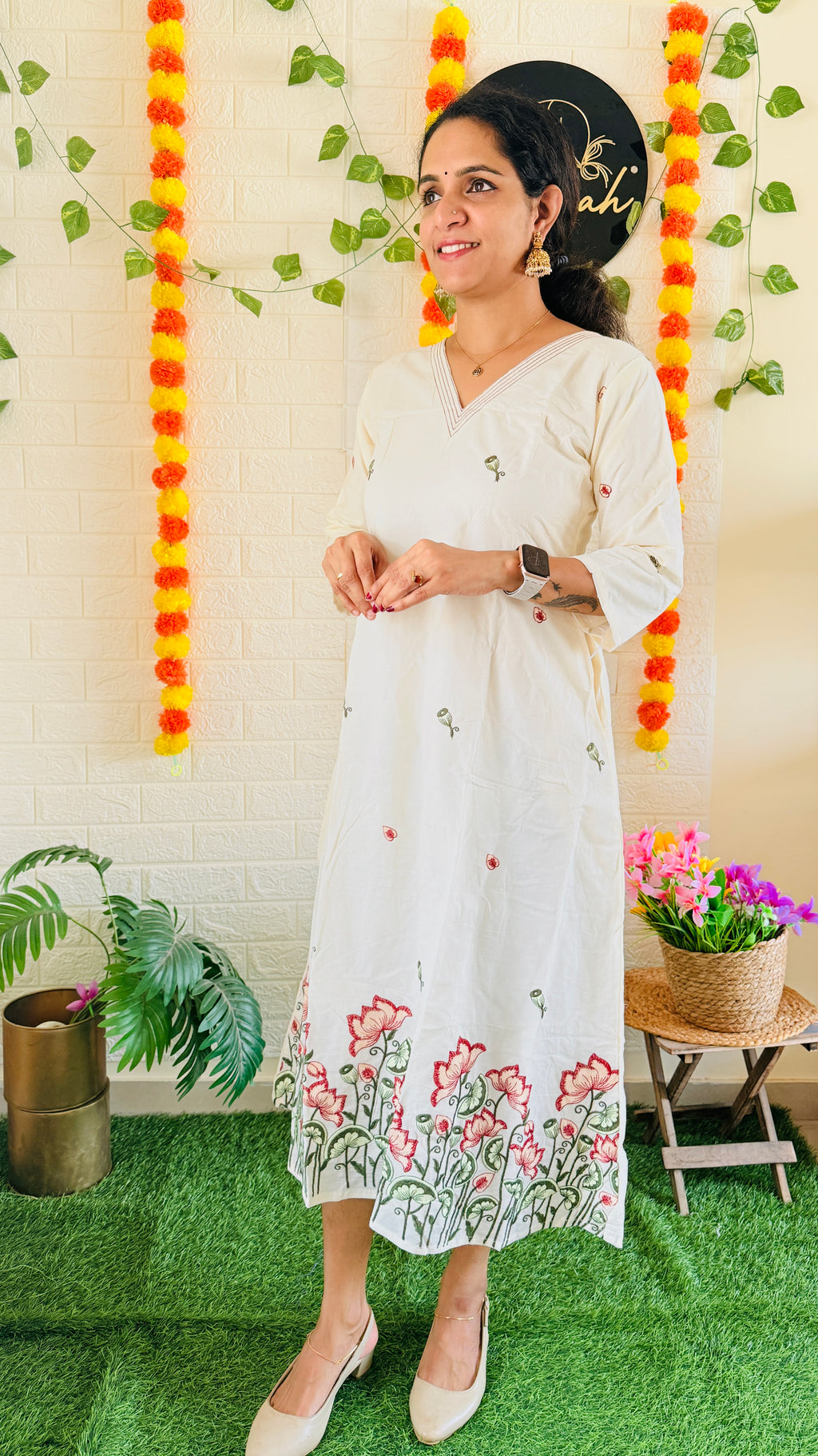 Poovu  Kora Cotton Collection RG926